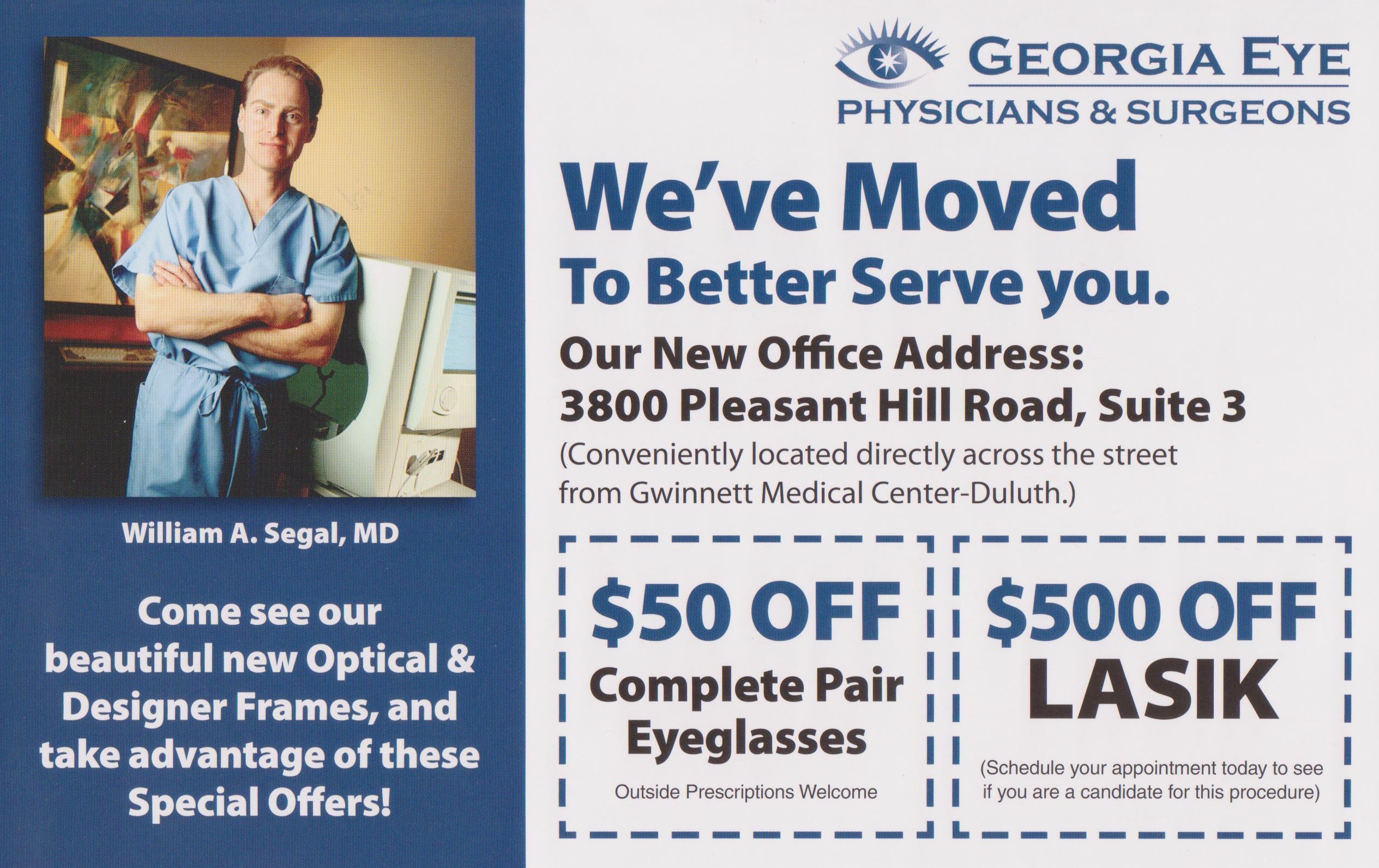 Lasik eye surgery coupons